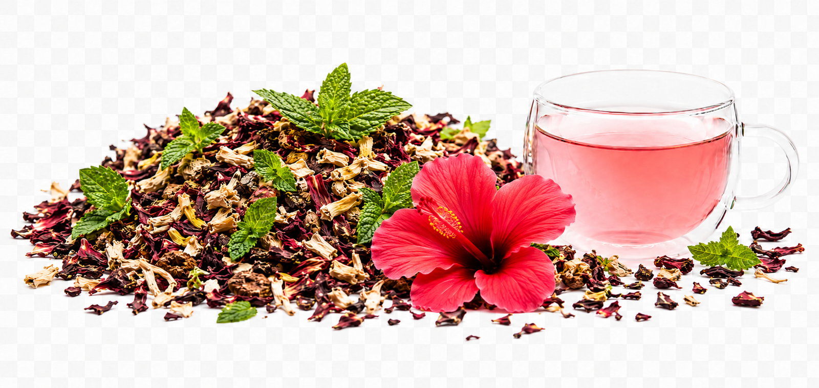 bunch of hibiscus