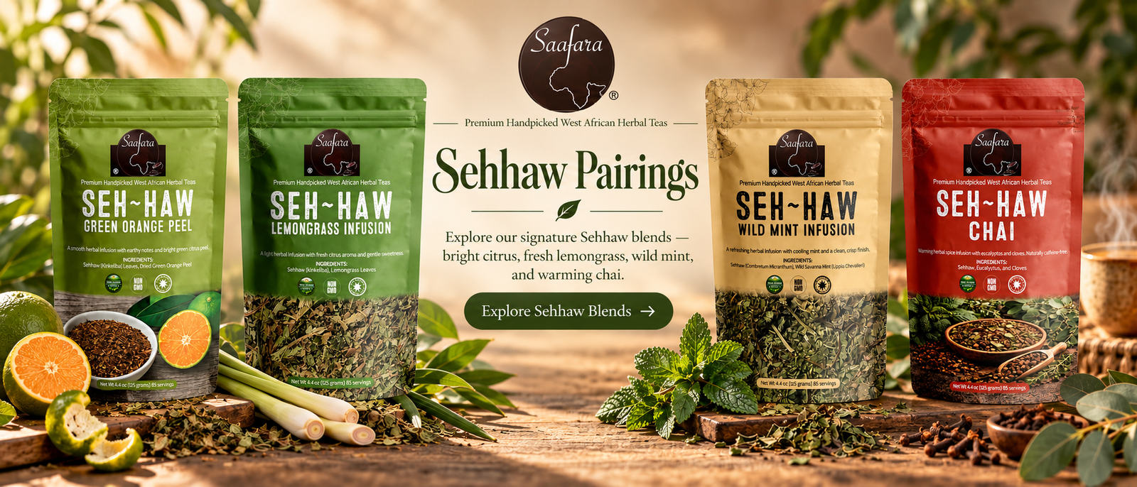 Sehhaw Pairings - Explore Saafara Sehhaw Blends