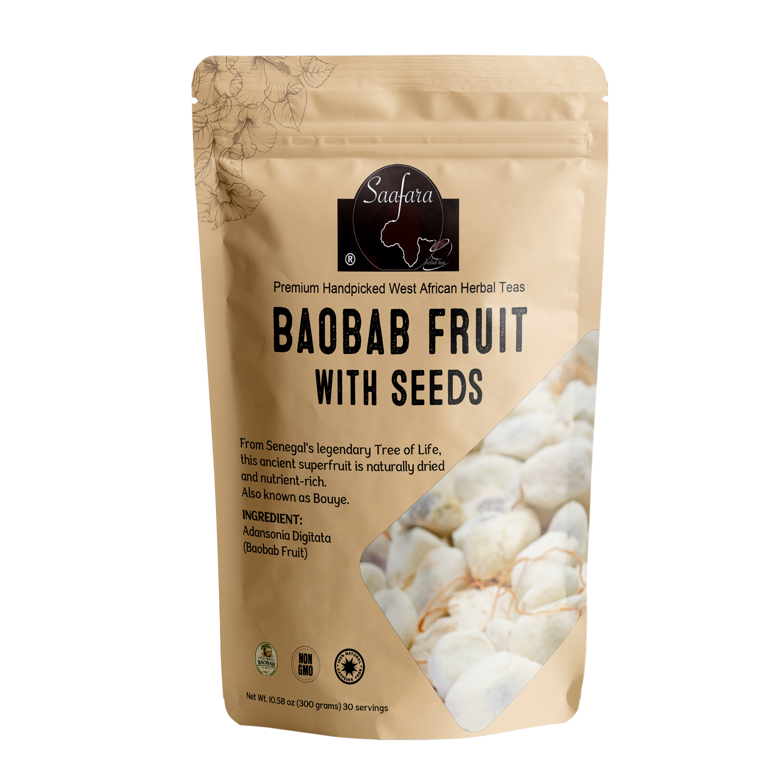 Baobab Fruit With Seeds