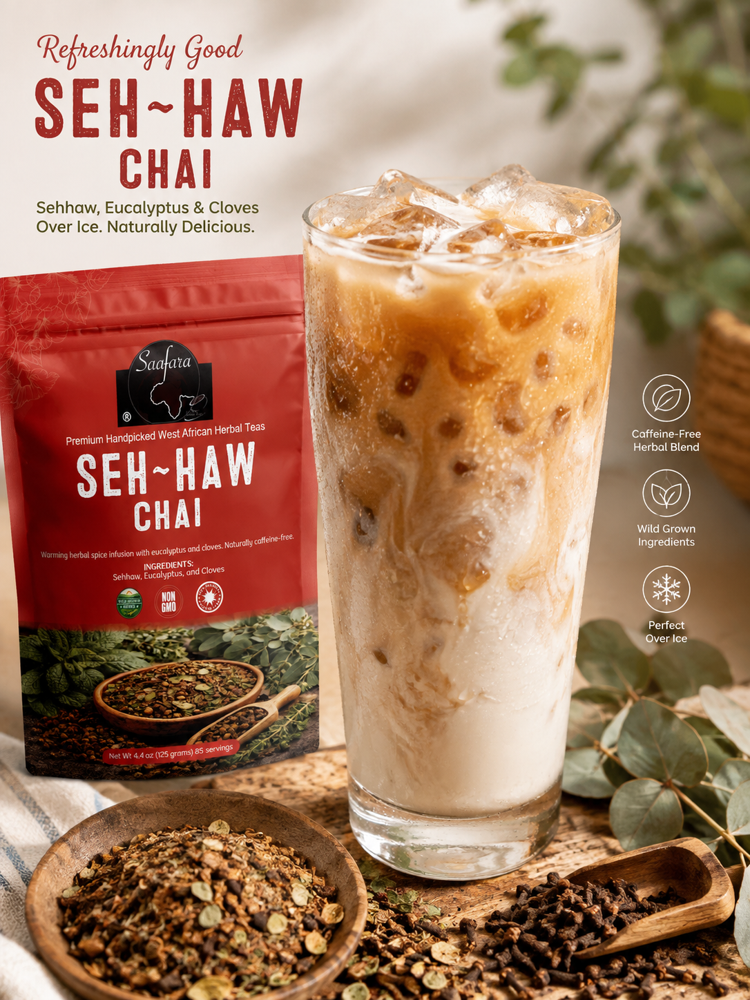 chai milktea Refreshingly Good Sehhaw Chai by Saafara