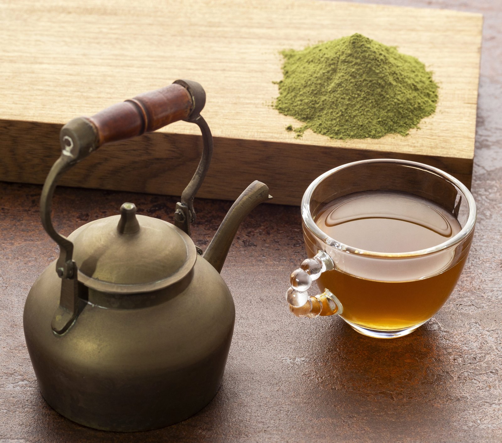 moringa pow teapot