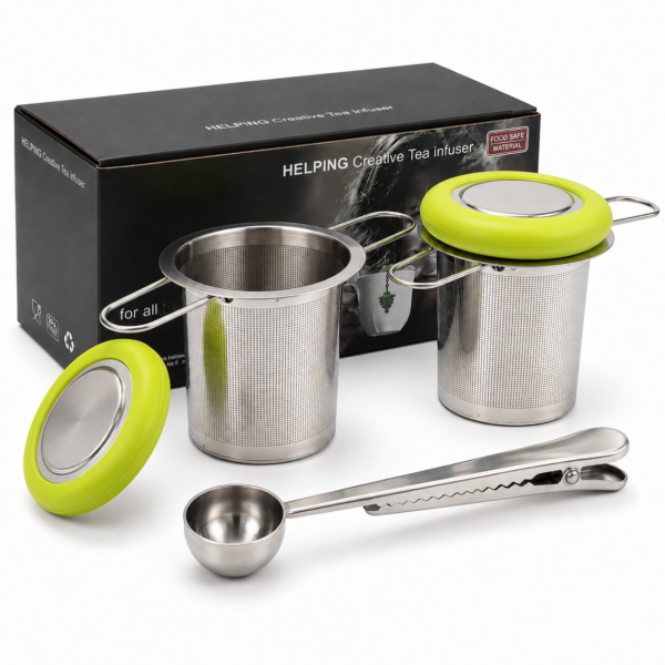 Lime Green Tea Infuser Set
