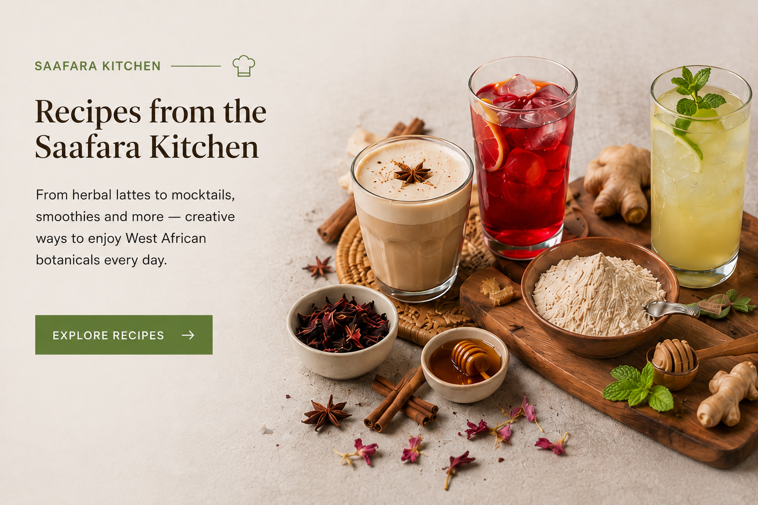 Recipes from the Saafara Kitchen