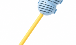 Silicone Tea Infuser with Straw – Red & Blue