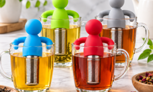 Silicone Character Tea Infuser with Stainless Steel Filter
