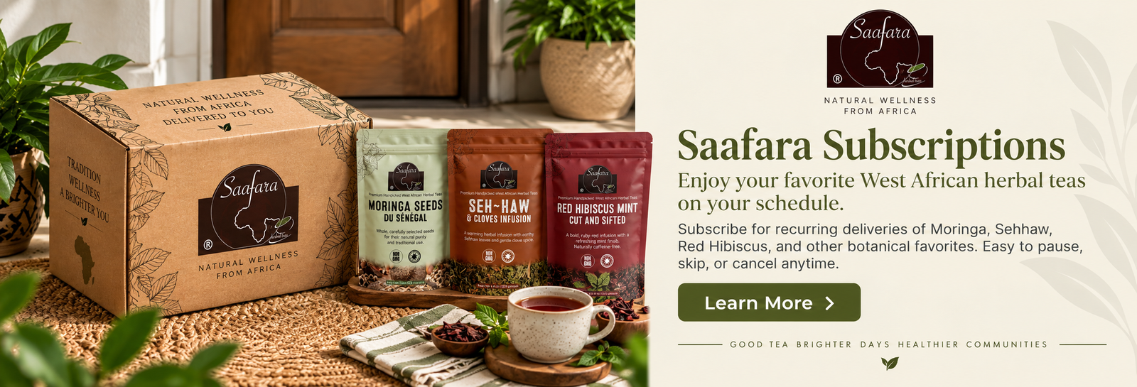 Saafara Subscriptions - Subscribe and Save