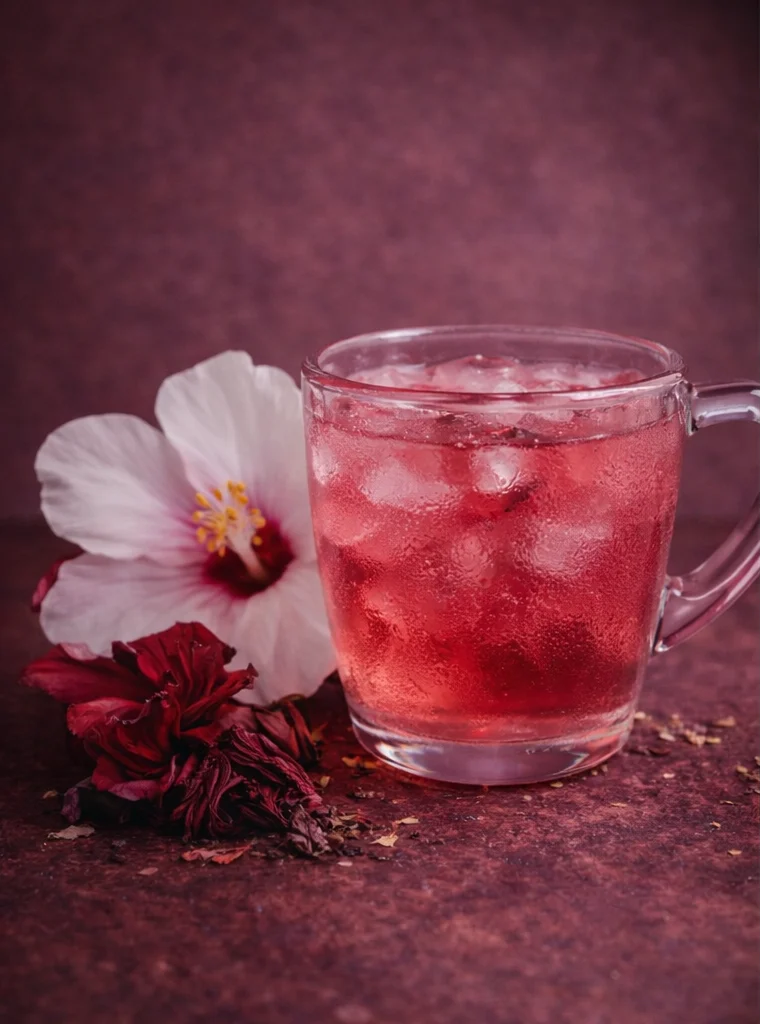 Saafara Iced Hibiscus Tea - cropped