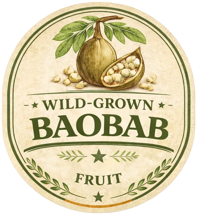 Wild-Grown Baobab Fruit